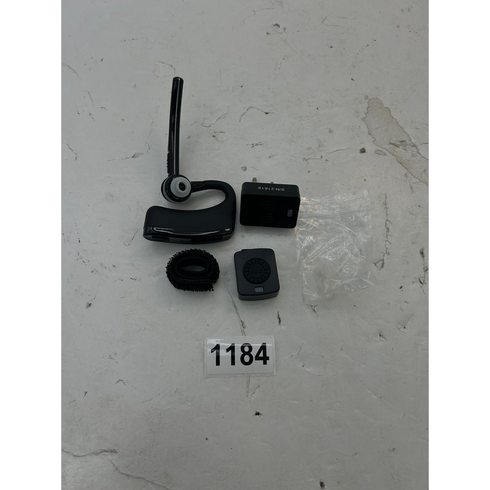 Walkie Talkie Bluetooth Headset Black